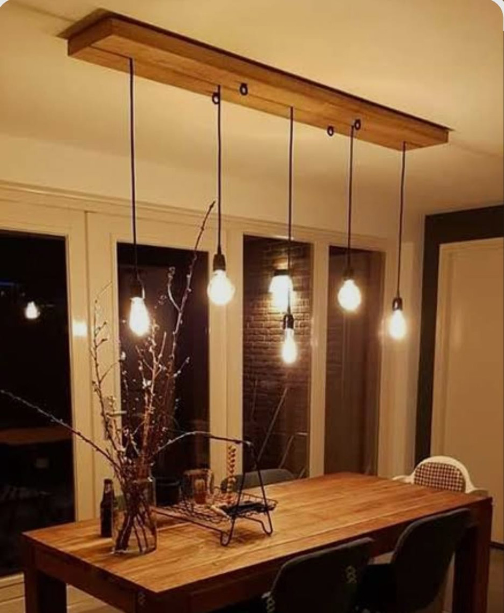 Timber Multi-Drop Pendant Light