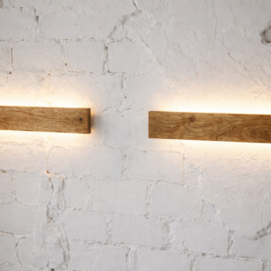 The Emberline Timber Wall Light