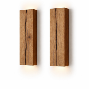 The Oakridge Split Timber Wall Light