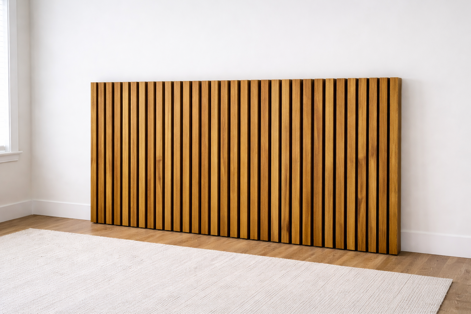 Linea Slat Timber Headboard - Image 3