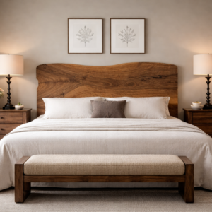 Sierra Live Edge Walnut Headboard