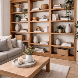 Oakridge Open Shelf Wall Unit