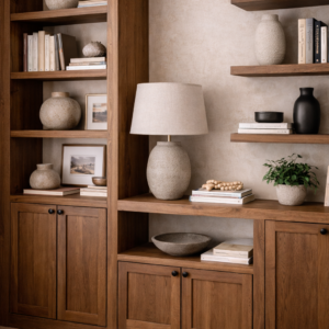 Hearthwood Built-In Bookcase Wall