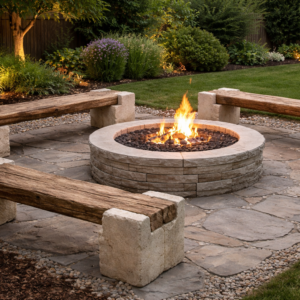 Emberstone Reclaimed Bench